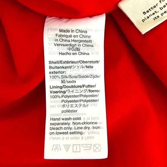 Madewell ‘Little Lillies’ Silk Ruffle-Sleeve Button-Front Dress - Picture 12 of 13